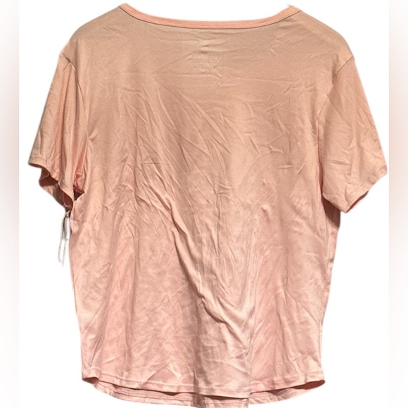ELLEN DEGENERES LIGHT PINK WITH BULLDOG LOVE ON FRONT SIZE MEDIUM NWT - Picture 2 of 6